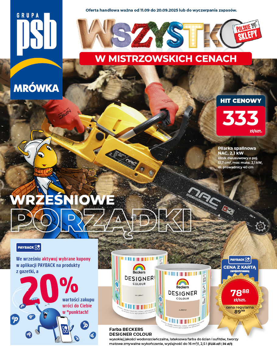 gazetka promocyjna psb mrowka